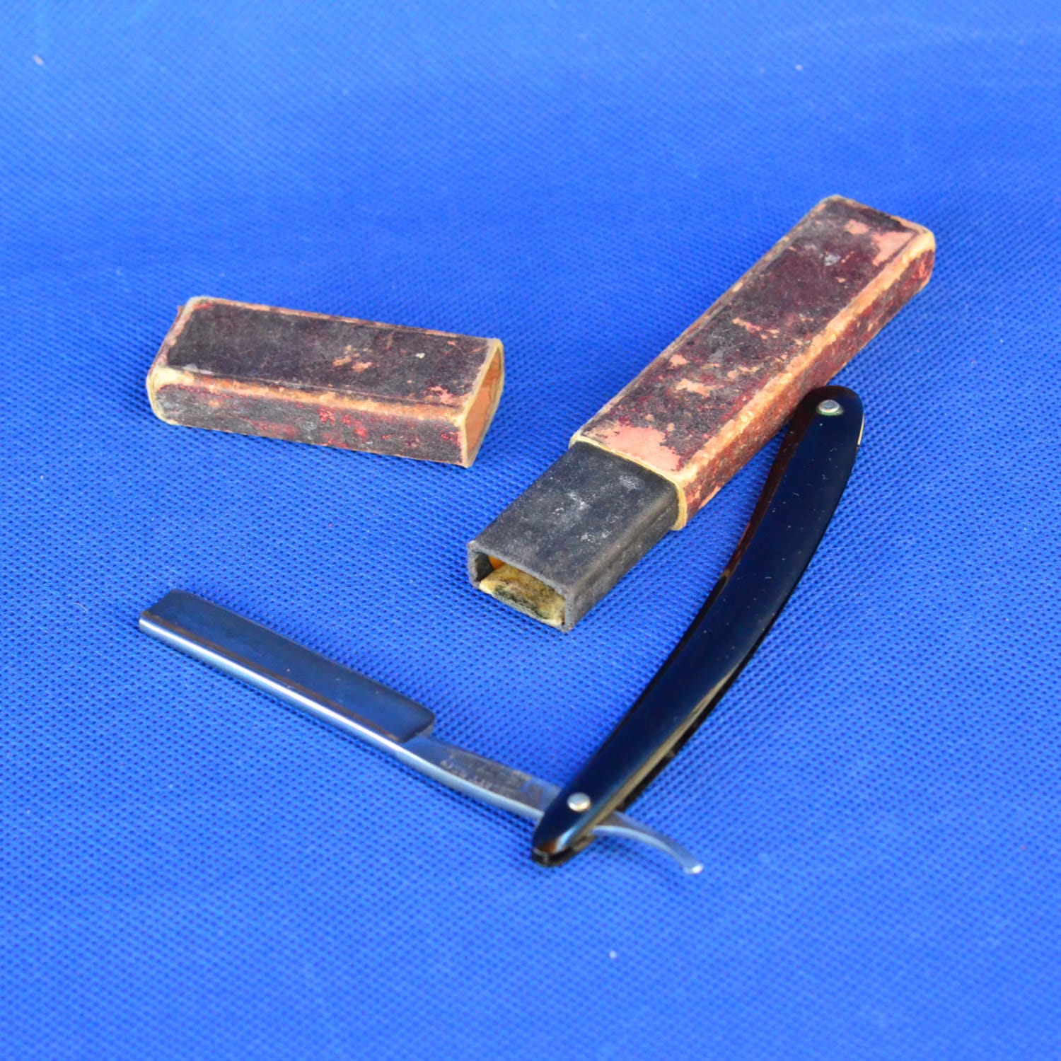 Antikes Kleeblatt B. S. Co. Hummer Rasiermesser Mit Box - Sioux City, Iowa Made in Germany von Etsy - backstashandbygones