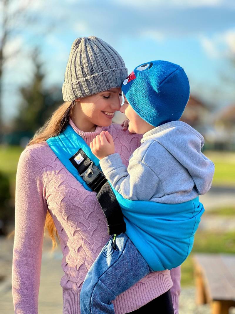 Bambari Tragetuch Kleinkind Hüfttrage, Hochwertige, Stilvolle Babytrage, Einzelschultertrage, Sicherheitsschnalle von Etsy - bambearicarriers