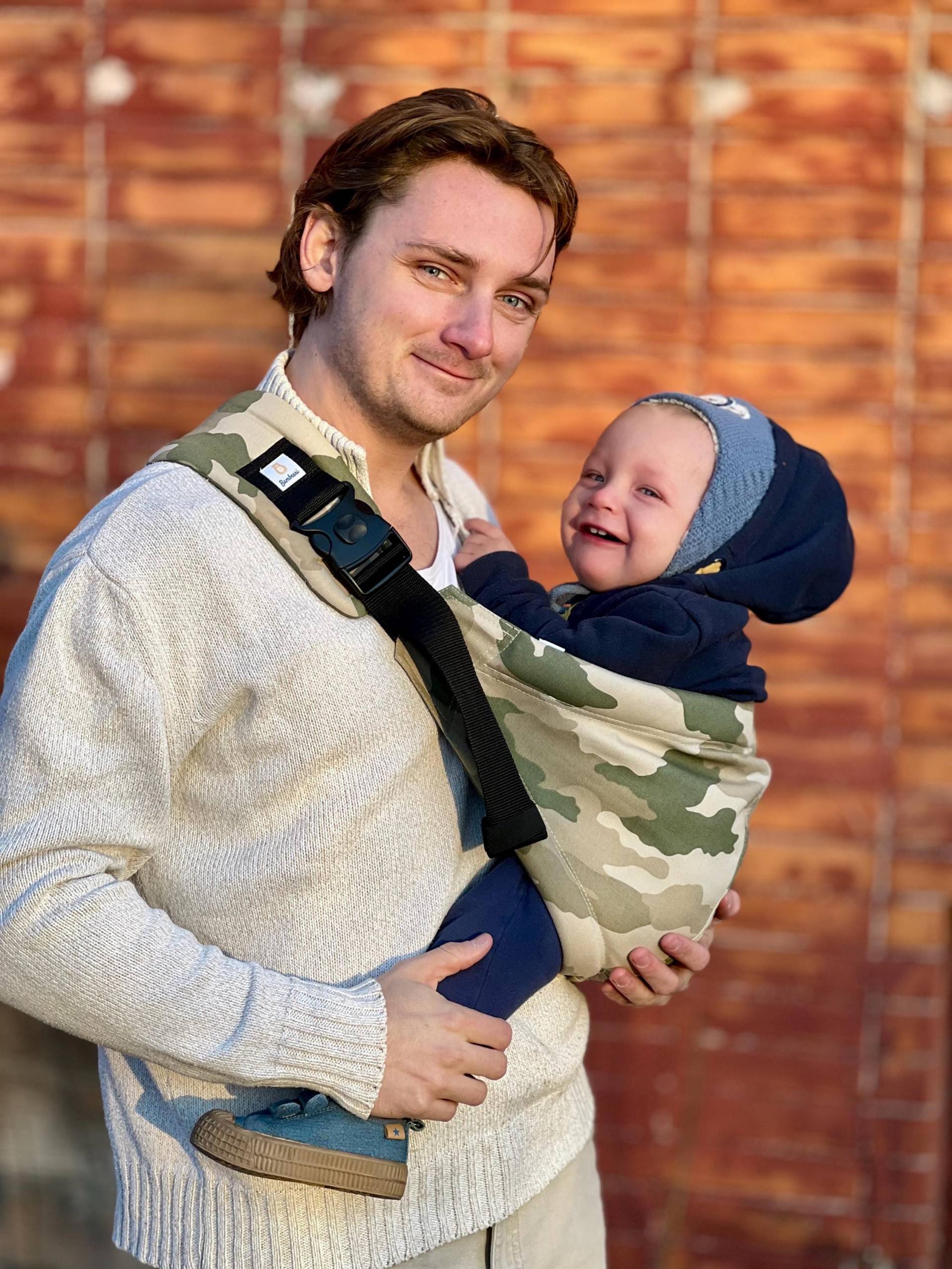 Camouflage Baby Tragetuch Bambeari Cotton Hip Sling Camouflage Baby Tragetuch Bambeari Cotton Hip Sling von Etsy - bambearicarriers