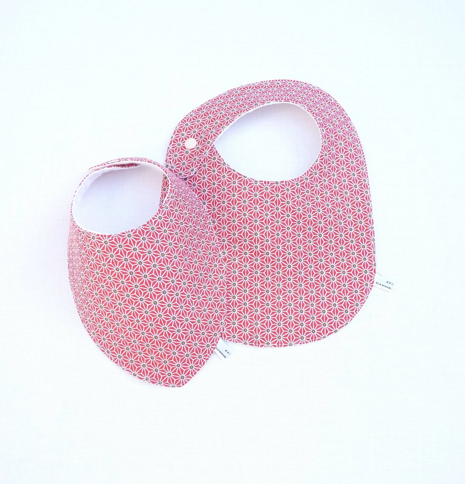 „Aglae" Lätzchen-Duo Für Mädchen, 0-24 Monate, Abverkauf von Etsy - bavoirsetcie