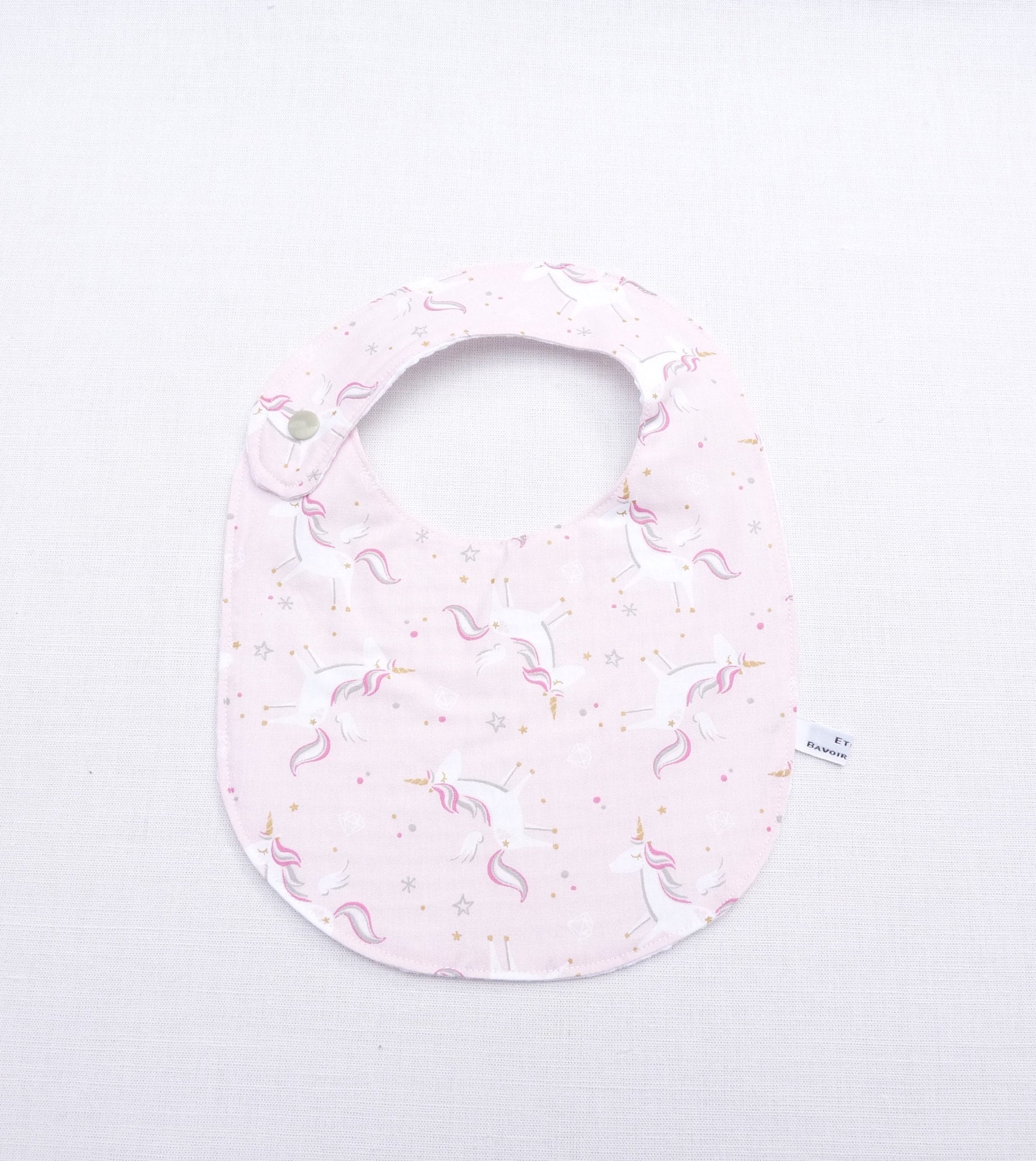 Baby-Lätzchen 0-24 Monate „Einhorn" - Originelles Geschenk Für Mädchen Baby-Wunschliste von Etsy - bavoirsetcie