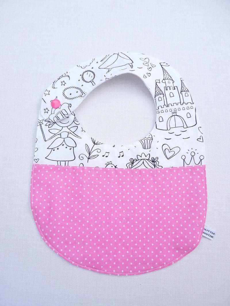 Baby-Lätzchen 0-24 Monate "Anna" von Etsy - bavoirsetcie