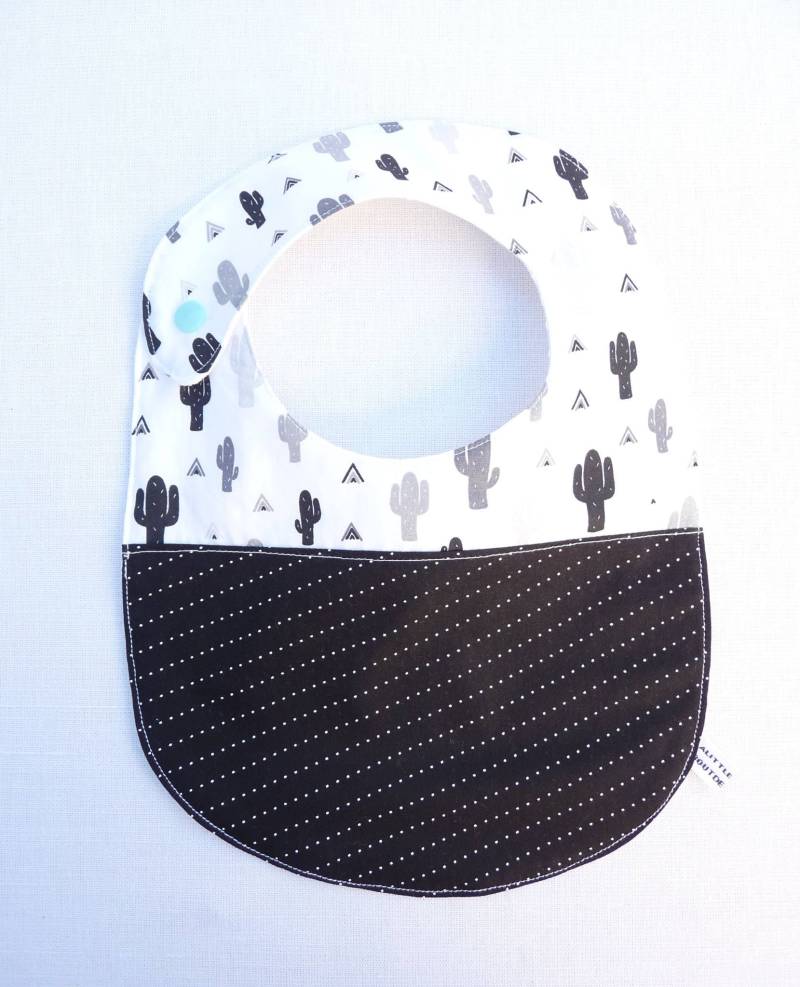 Baby-Lätzchen 0-24 Monate "Kaktus" von Etsy - bavoirsetcie