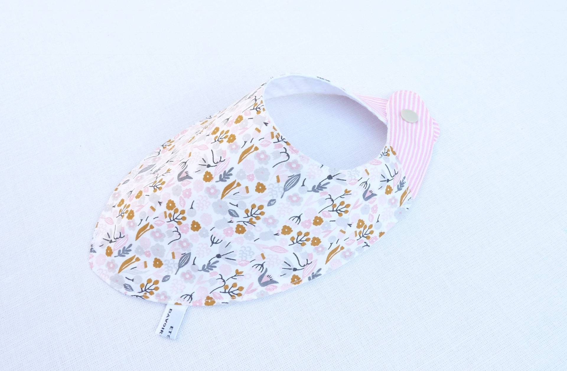 Bavoir Bébé Fille Original von Etsy - bavoirsetcie
