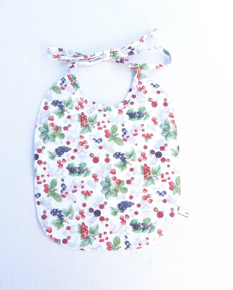 Bavoir Bébé Fille Original von Etsy - bavoirsetcie