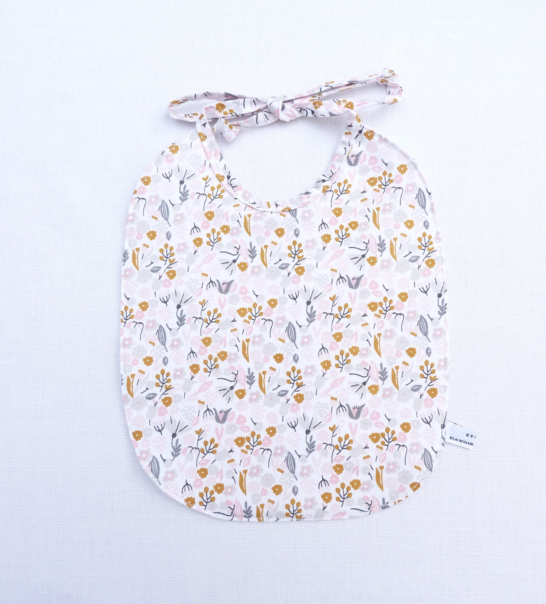 Bavoir Bébé Fille Original von Etsy - bavoirsetcie