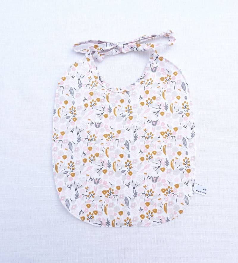 Bavoir Bébé Fille Original von Etsy - bavoirsetcie