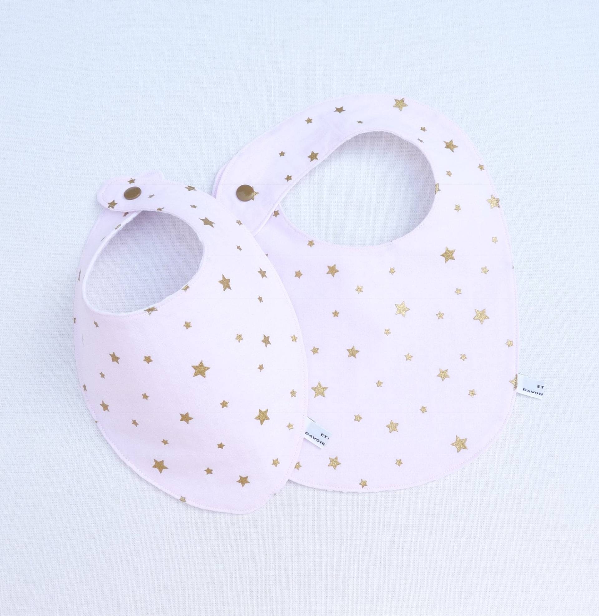 „Daphne" Lätzchen-Duo Für Mädchen, 0-24 Monate von Etsy - bavoirsetcie