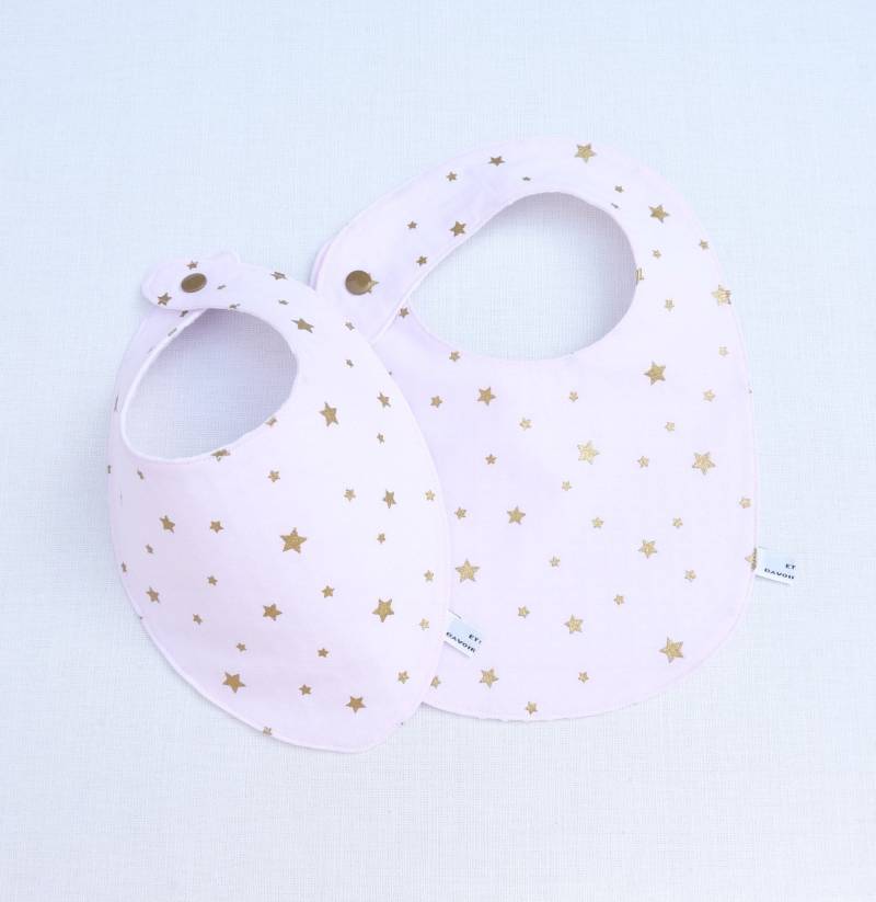 „Daphne" Lätzchen-Duo Für Mädchen, 0-24 Monate von Etsy - bavoirsetcie