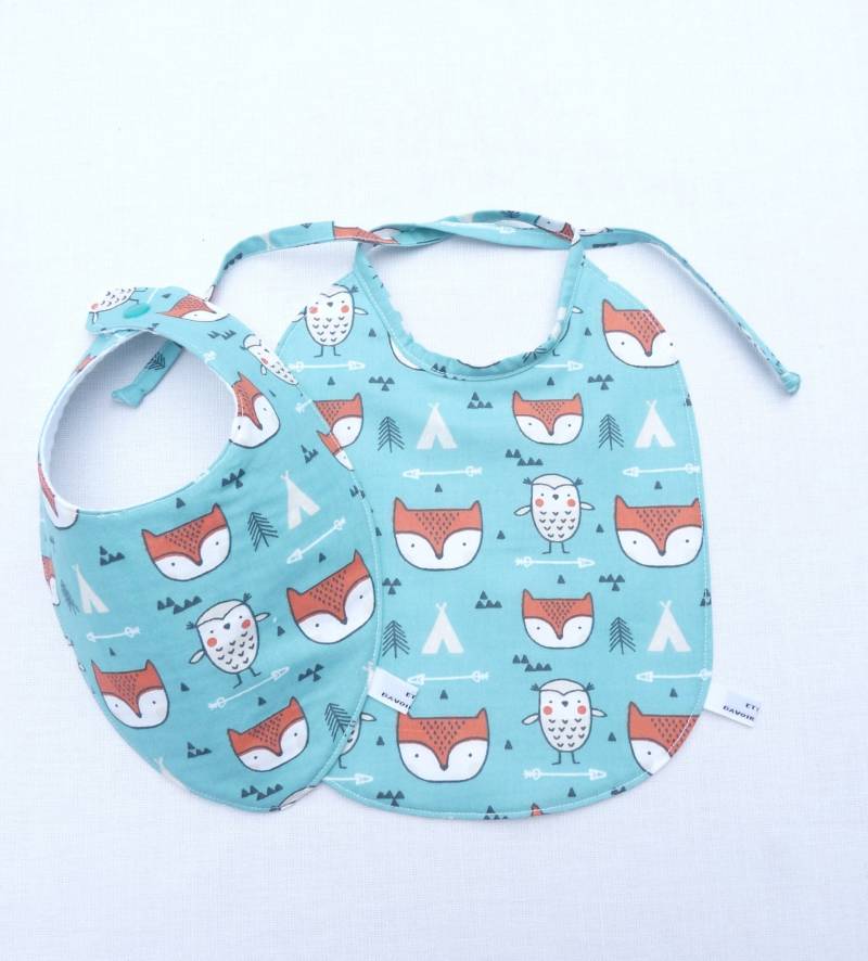 Ensemble Bavoirs Bébé Garçon «Malo » 0/24 Mois von Etsy - bavoirsetcie