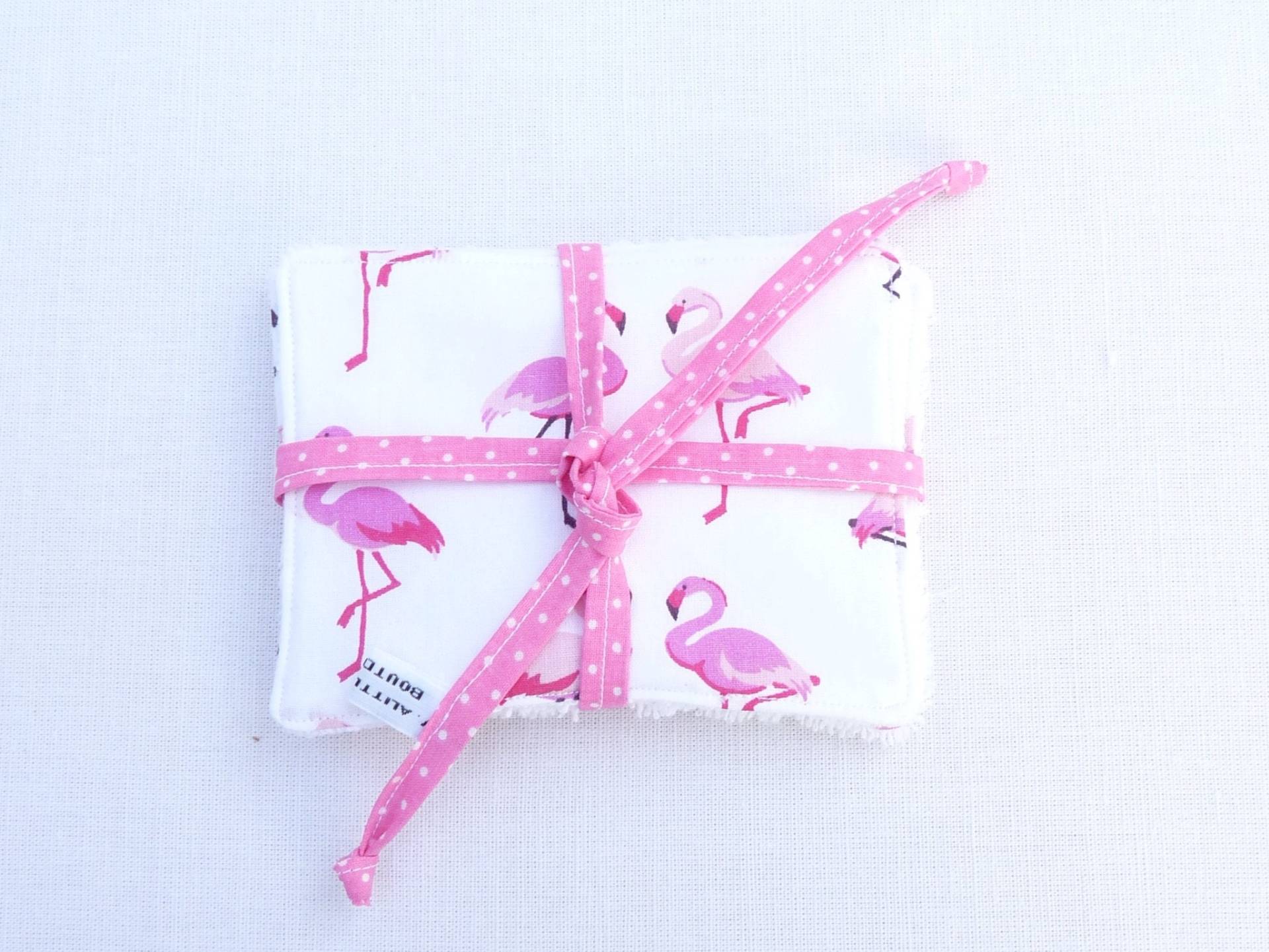 Ensemble De Quatre Lingettes Écologiques Lavables von Etsy - bavoirsetcie