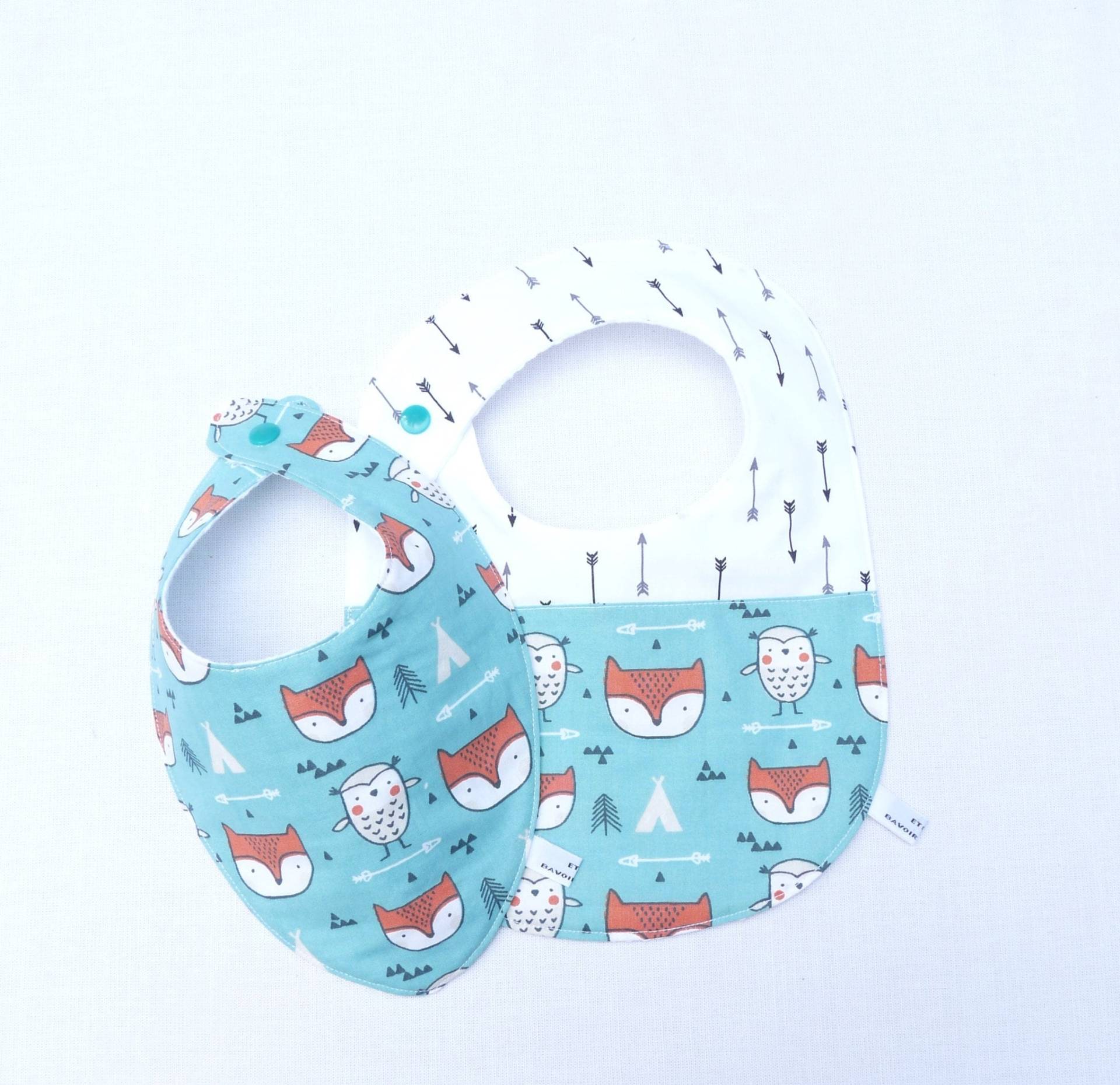 "Felix" Jungen-Doppel-Lätzchen | 0-24 Monate "Felix" Jungen-Doppel-Lätzchen | 0-24 Monate von Etsy - bavoirsetcie