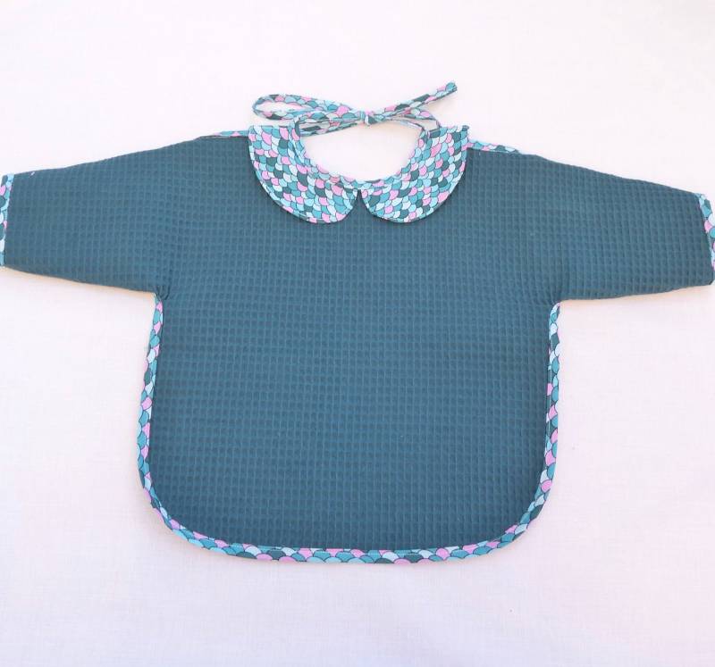 Lätzchen Mit Regenbogenärmeln Für Mädchen, 12/24 Monate, Originell, Schulkantine, Kindergarten, Kindermädchen von Etsy - bavoirsetcie