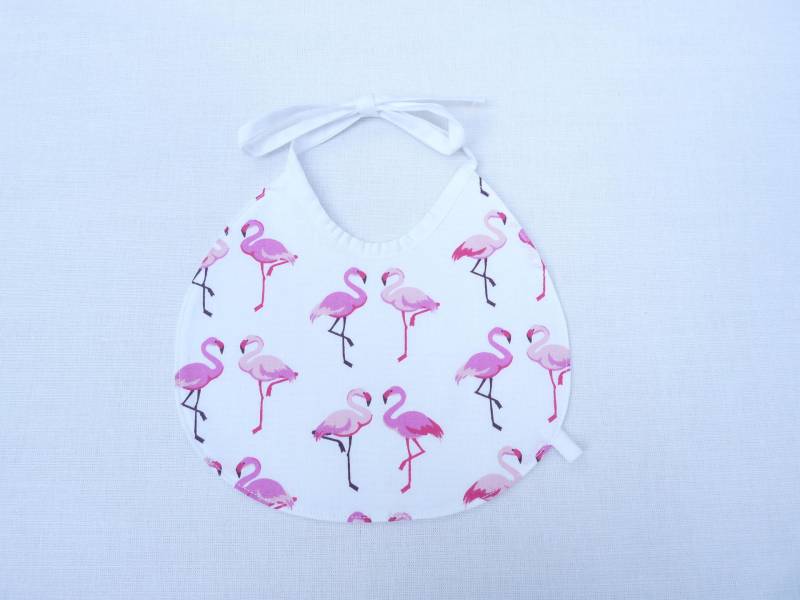 Originales, Wendbares Lätzchen Für Babys Und Mädchen | 0-18 Monate „Rosa Flamingo" von Etsy - bavoirsetcie