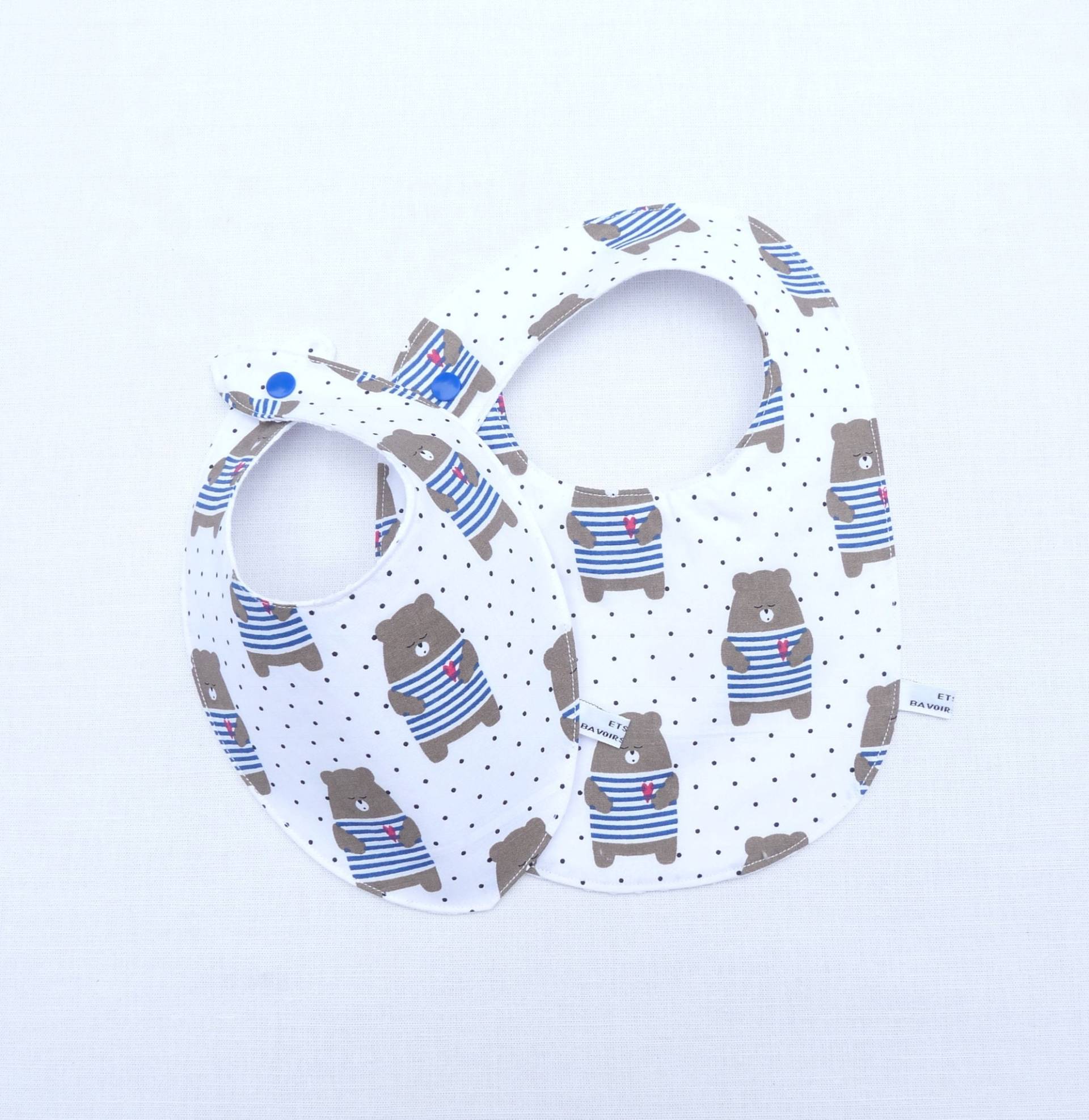 „Oscar"-Doppellätzchen 0-24 Monate - Originelles Geschenk Für Jungen von Etsy - bavoirsetcie