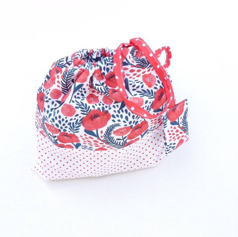 Pochette Tissu 22 X 17 cm Original "Flamants Rose von Etsy - bavoirsetcie