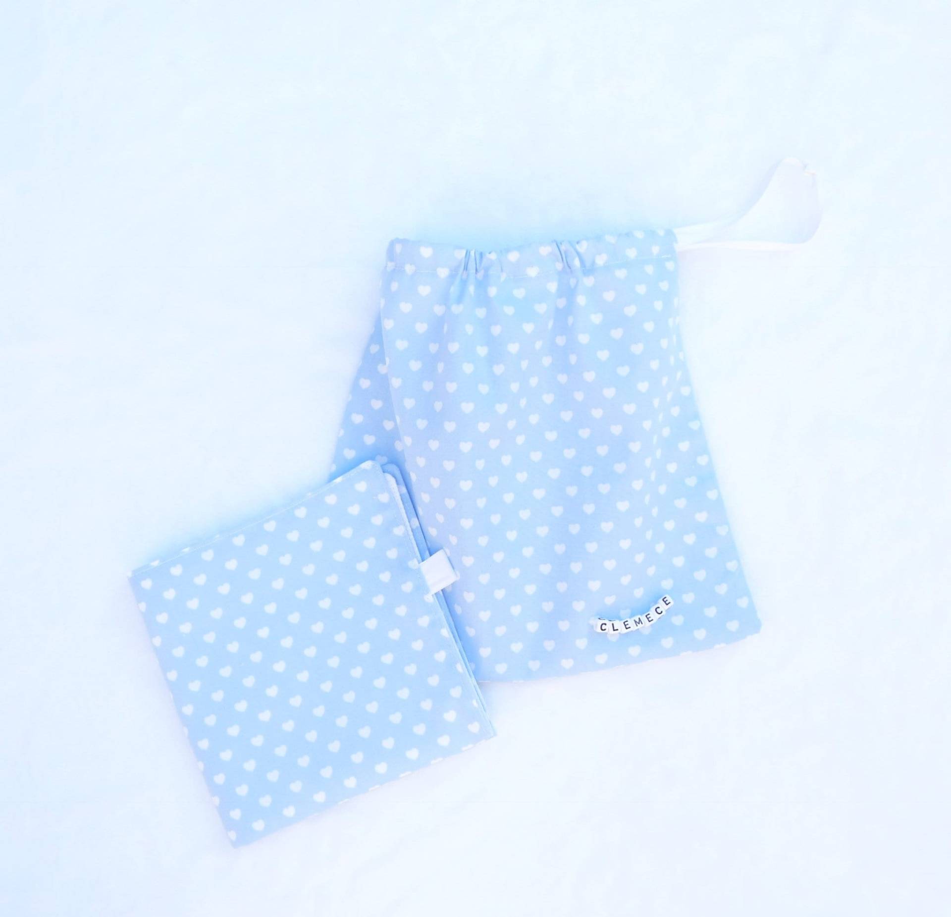 Serviette De Table Et Sa Pochette von Etsy - bavoirsetcie