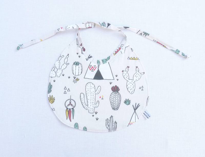 Wendbares, Originelles Baby-Lätzchen Für Jungen, 0-18 Monate, „Cowboy" von Etsy - bavoirsetcie