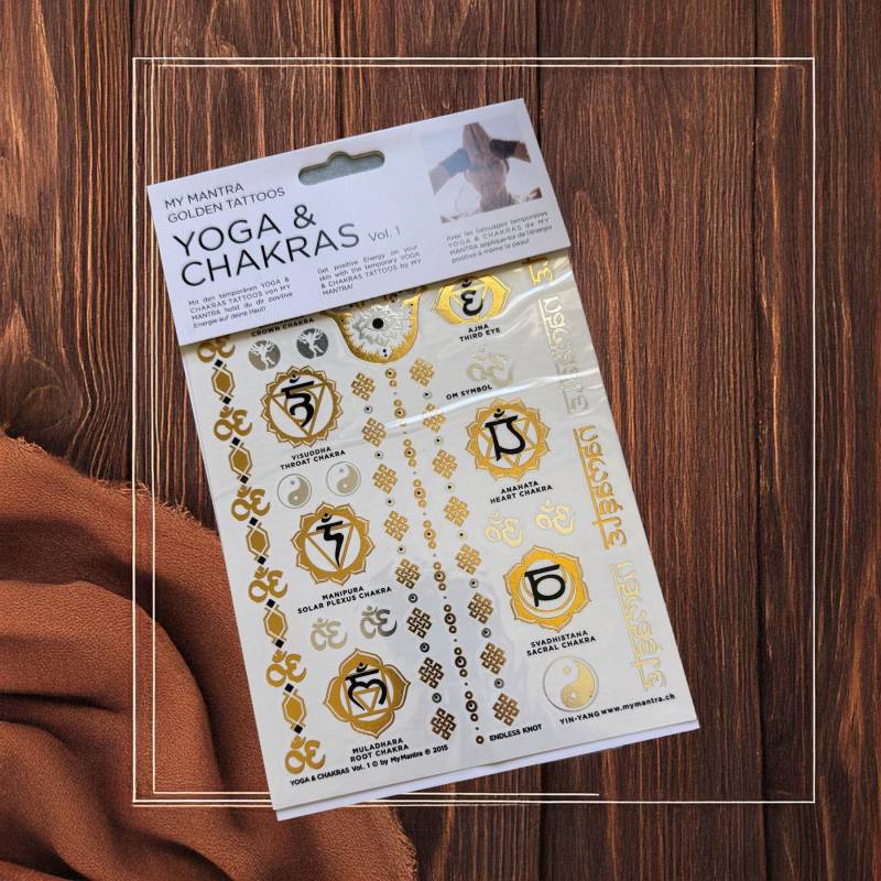 Bundle Yoga & Chakras Temporäre Tattoos 10 Stck Bundle Yoga & Chakras Temporäre Tattoos 10 Stck von Etsy - beautygoldenskin