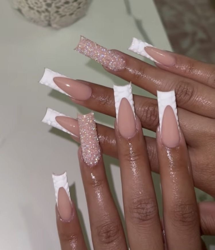 Elegant French Nails von Etsy - bebsnails