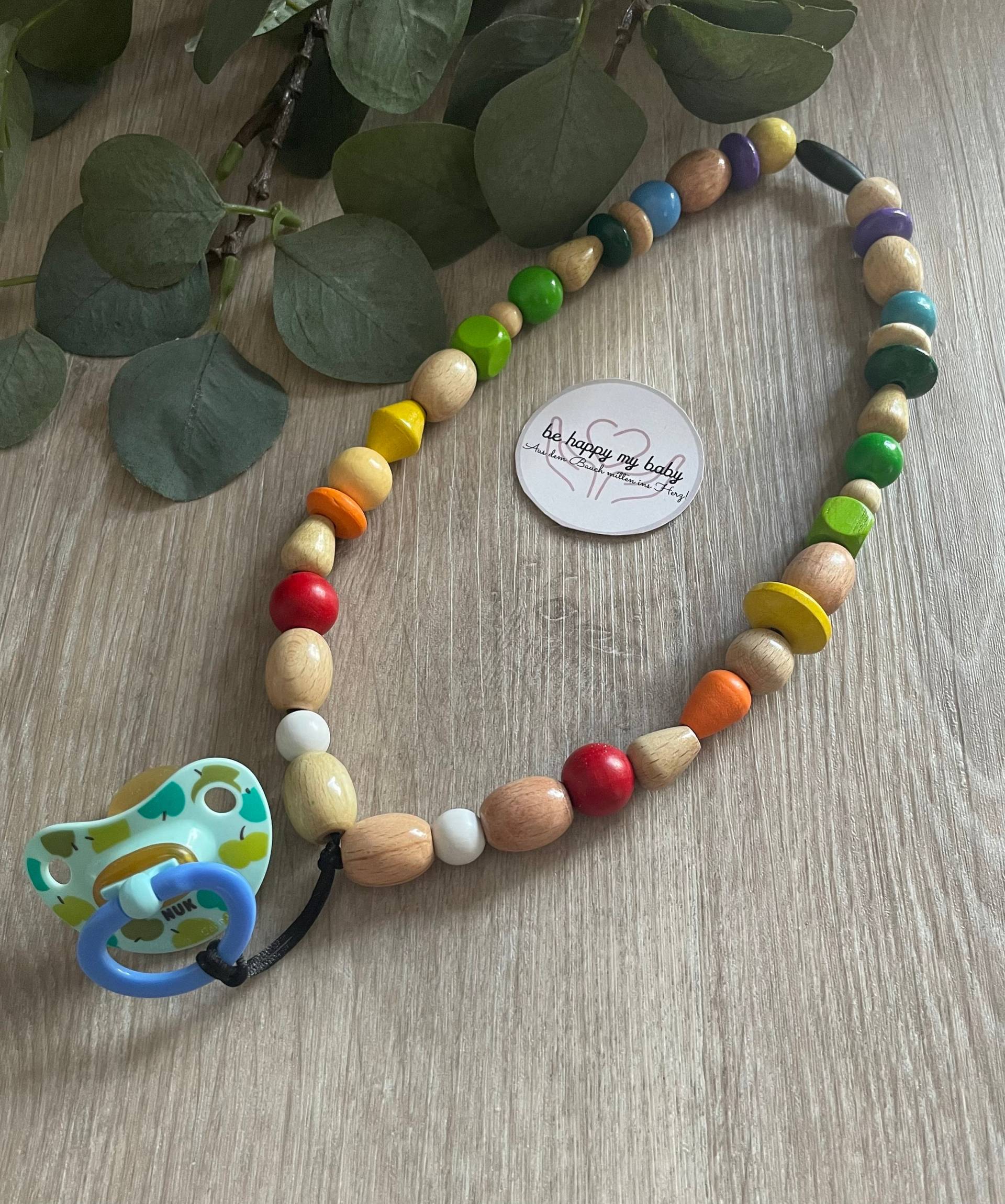 Schnullerhalskette L Schnullerkette Schnullerhalskette L Schnullerkette von Etsy - behappymybabylove