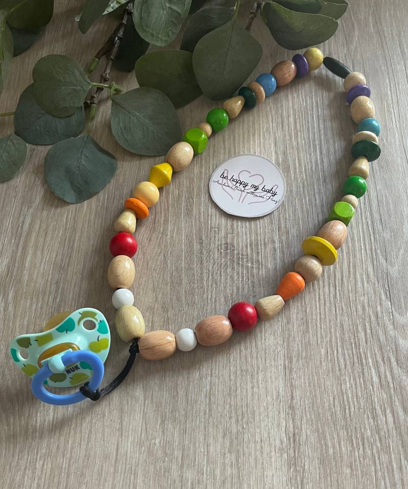Schnullerhalskette L Schnullerkette von Etsy - behappymybabylove