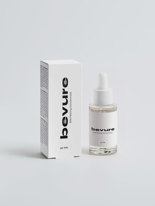 Aha Peeling Serum - Fruchtsäure-Konzentrat Mit 10 % & Aloe Glättet Hautbild Reduziert Unreinheiten Vegan Natürlich von Etsy - bevure