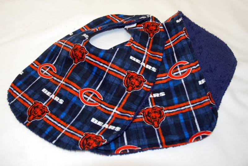 Lätzchen Und Spucktuch-Set, Baby-Dusche-Geschenk, Willkommens-Baby-Geschenk Chicago Bears von Etsy - beyondquilts