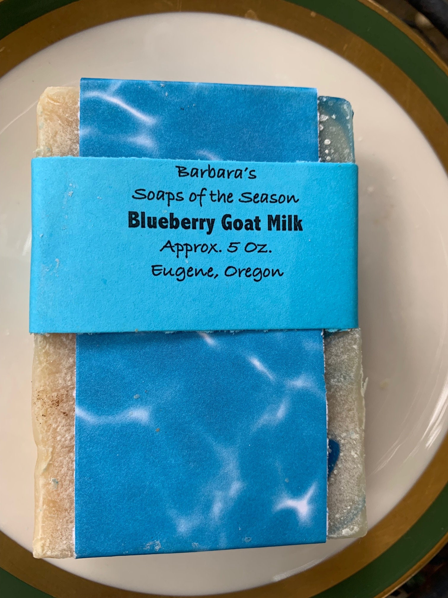 Blaubeer-Ziegenmilchseife Blaubeer-Ziegenmilchseife von Etsy - bhascall