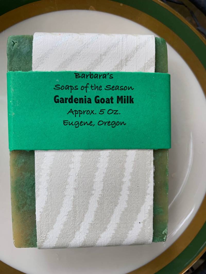 Gardenia Ziegenmilchseife von Etsy - bhascall