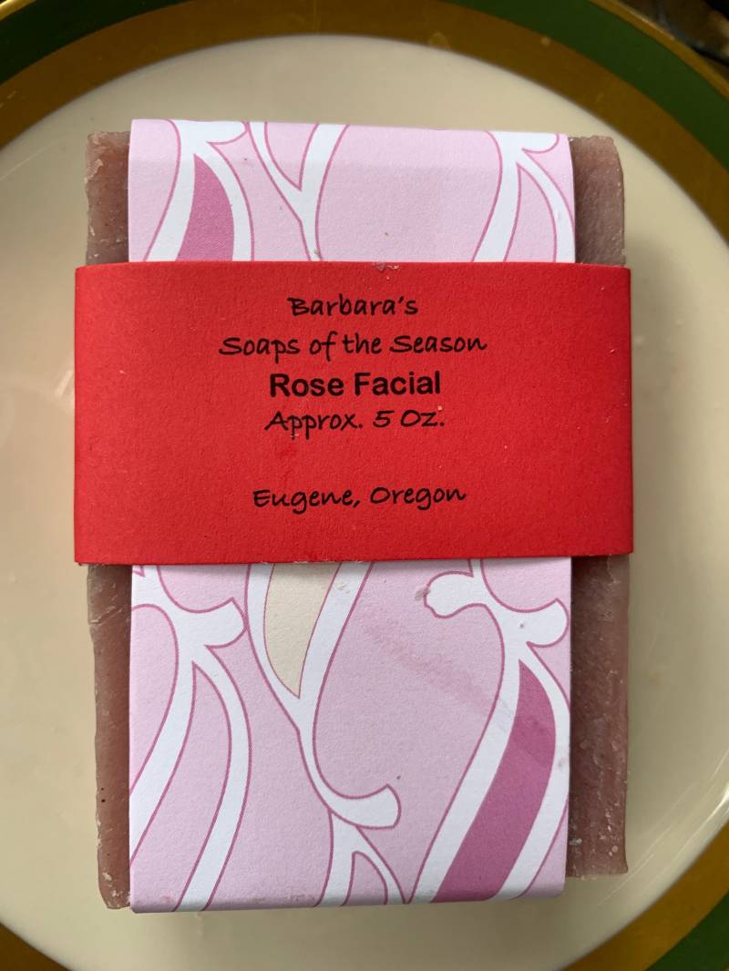 Rosen Gesichtsseife von Etsy - bhascall