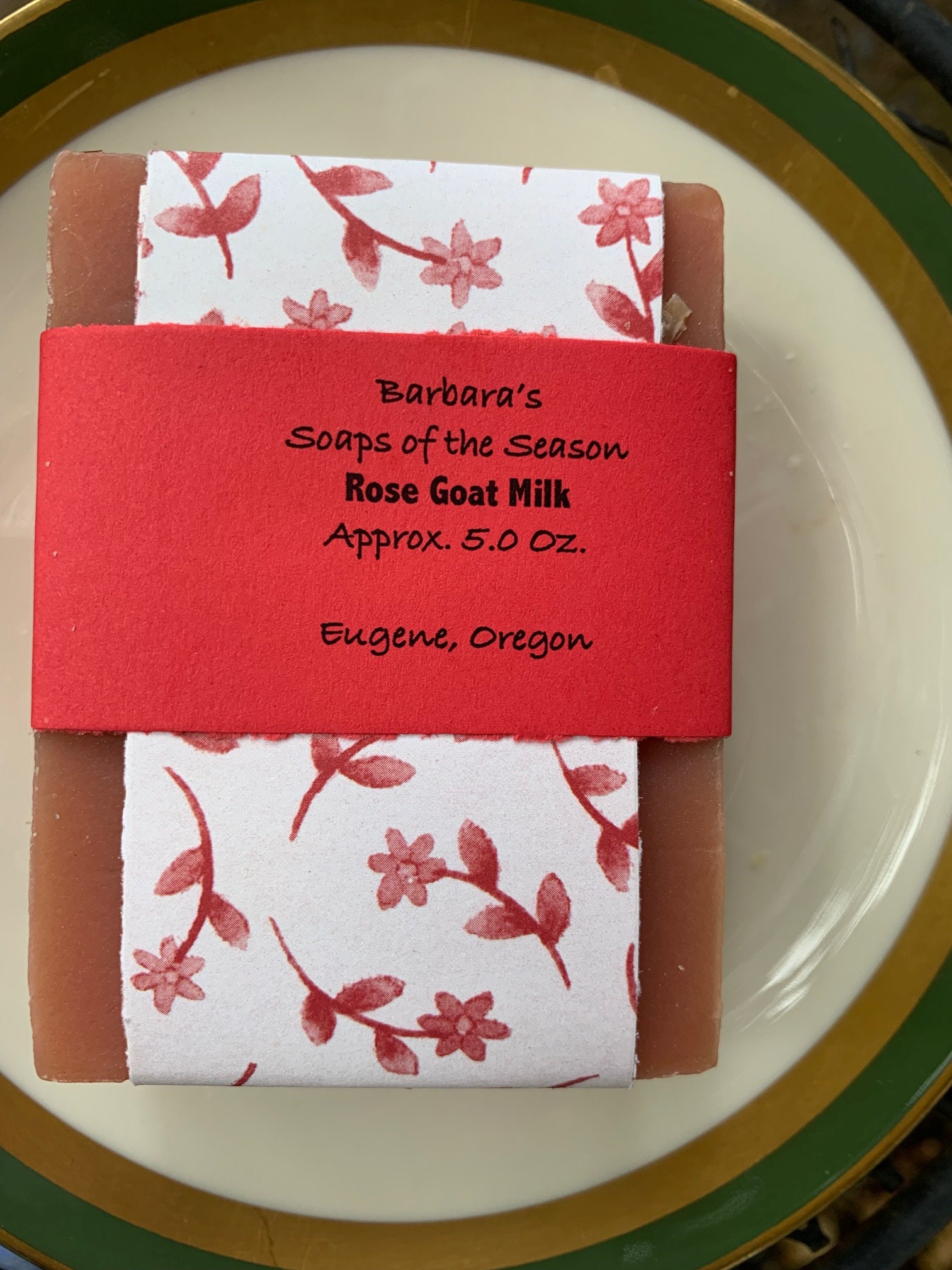 Rosen-Ziegenmilchseife Rosen-Ziegenmilchseife von Etsy - bhascall
