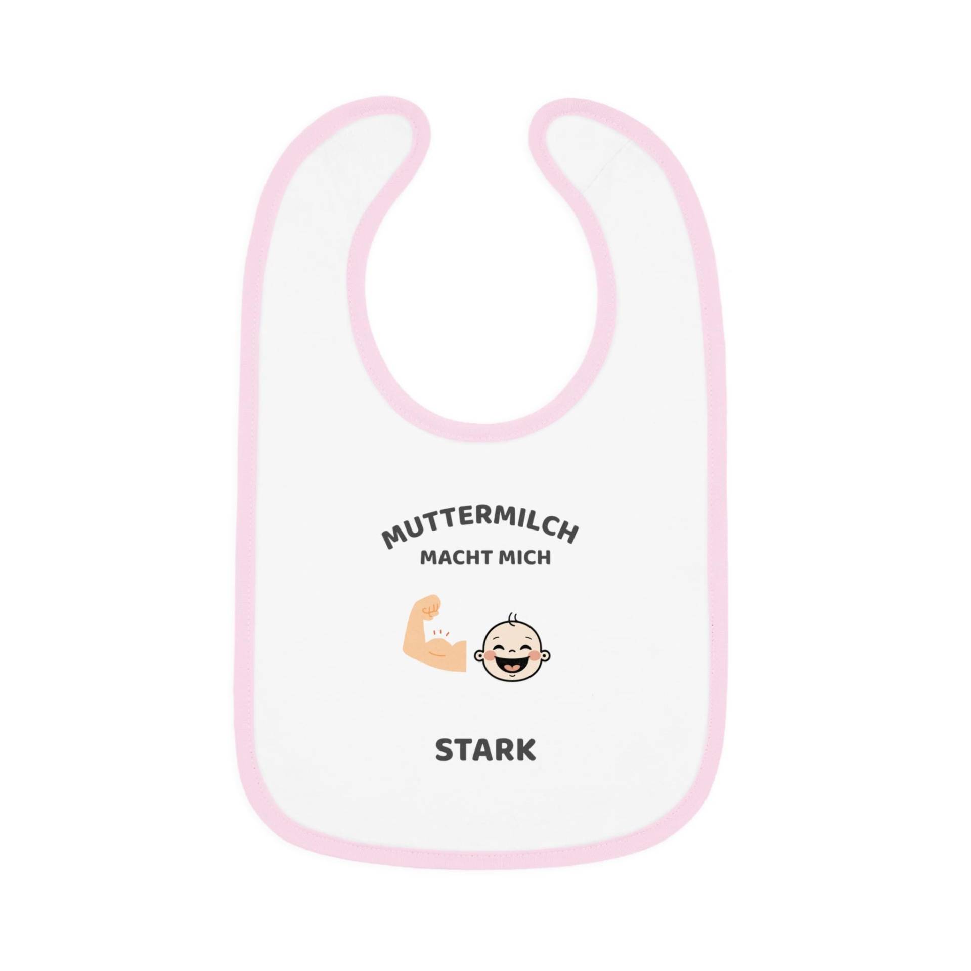 Lätzchen Muttermilch Macht Mich Stark - Witziges Baby Stillhumor Team Mama Geschenk Mit Spruch von Etsy - bibuprintsDE