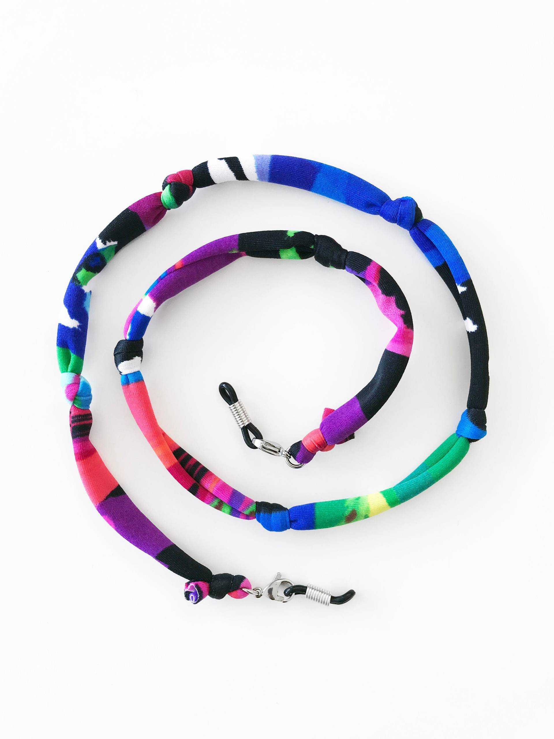 Buntes Gesichtsmaskenhalteband, Neonfarbenes Brillenband, Brillenkette, Brillenhalter, Brillenband von Etsy - birdienumnumshop