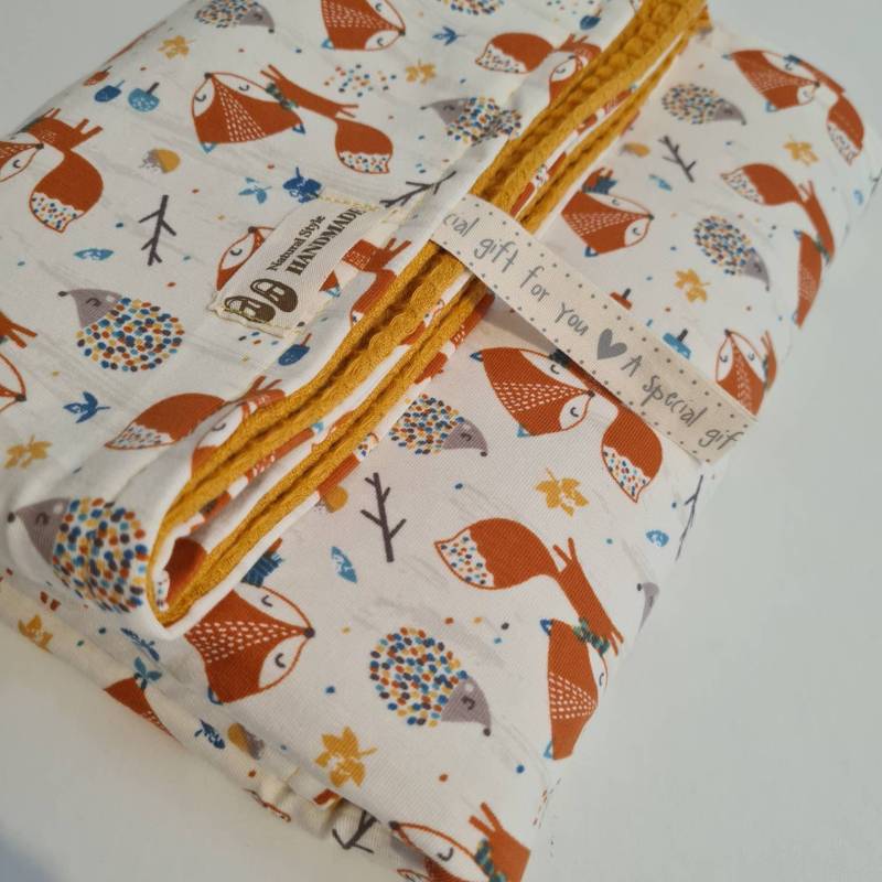 Babydecke Kuscheldecke Krabbeldecke Wagendecke Kinder Geschenk Geburt Frühling Fuchs Waffelstoff/Waffelpique Babydecke Kuscheldecke Krabbeldecke Wagendecke Kinder Geschenk Geburt Frühling Fuchs Waffelstoff/Waffelpique von Etsy - boulevardofthings