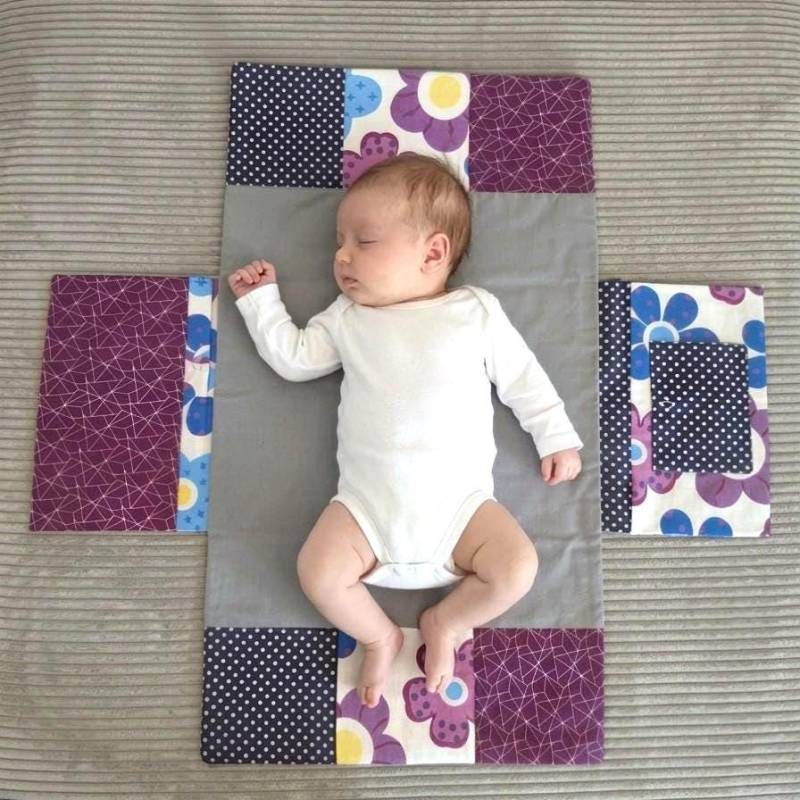 Wickeltasche Mit Wasserdichter Wickelauflage von Etsy - buntdurchsleben