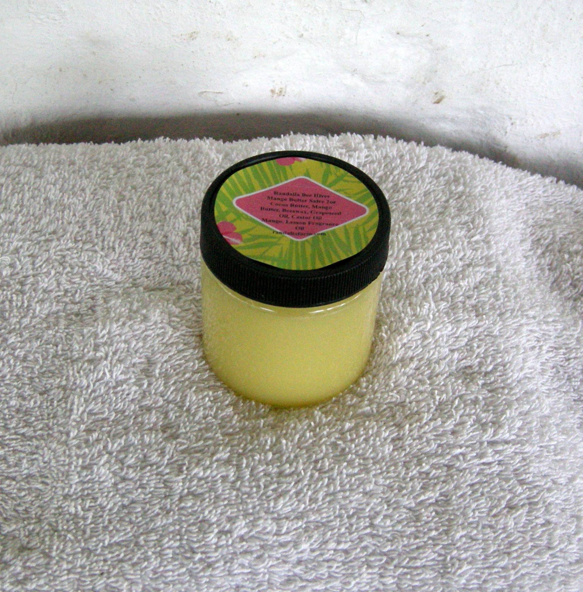 Mangobuttersalve, 4 Unzen, Randalia Bee Hives Mangobuttersalve, 4 Unzen, Randalia Bee Hives von Etsy - buyadalia