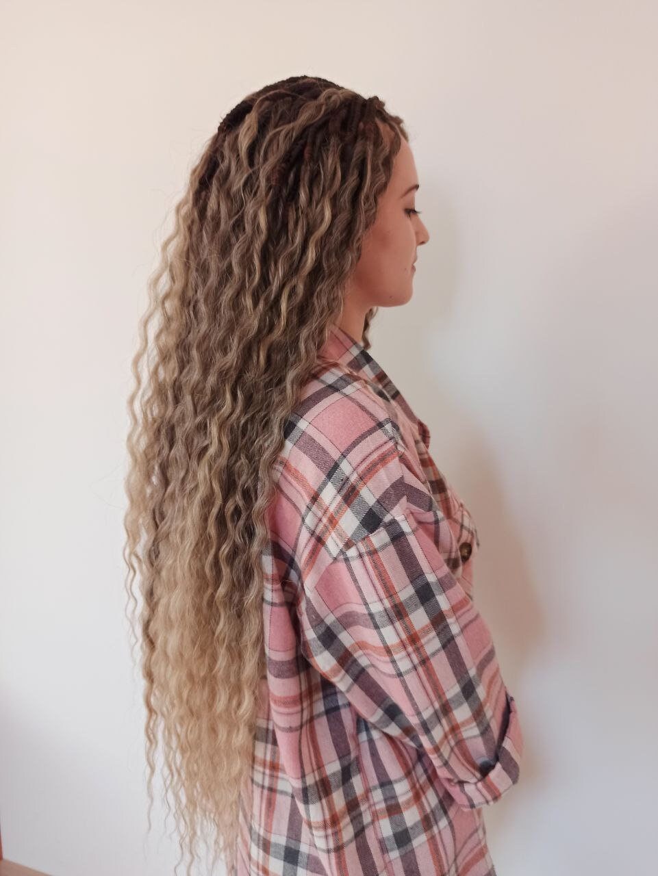 Lockige Dreadlocks Gewellte Locken Boho Set Offene Dreads Doppelendige Lange Haarverlängerungen Lockige Dreadlocks Gewellte Locken Boho Set Offene Dreads Doppelendige Lange Haarverlängerungen von Etsy - byBraid