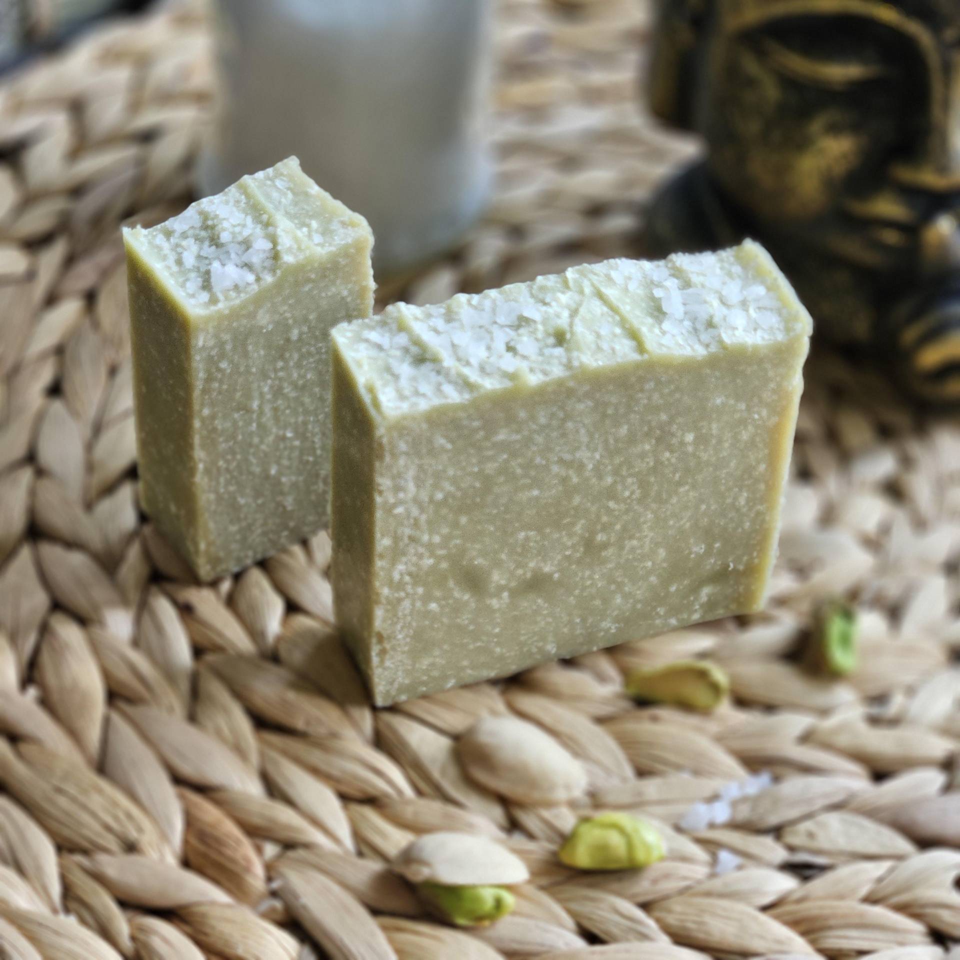Naturseife Pistachio|Milk Meersalzseife Vegan Palmölfrei Naturseife Pistachio|Milk Meersalzseife Vegan Palmölfrei von Etsy - byKKbaby
