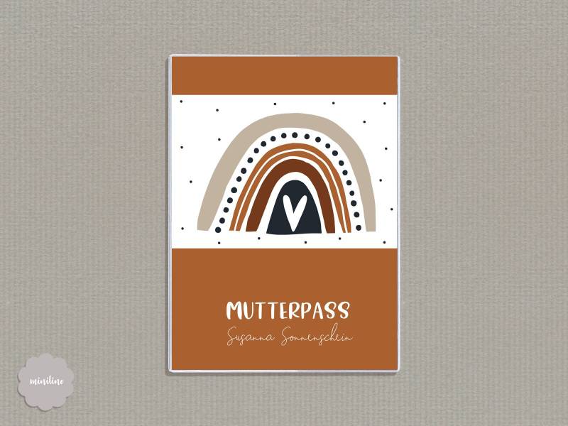 Süße Mutterpass Hülle Personalisiert Mit Namen Regenbogen Süße Mutterpass Hülle Personalisiert Mit Namen Regenbogen von Etsy - byminilino