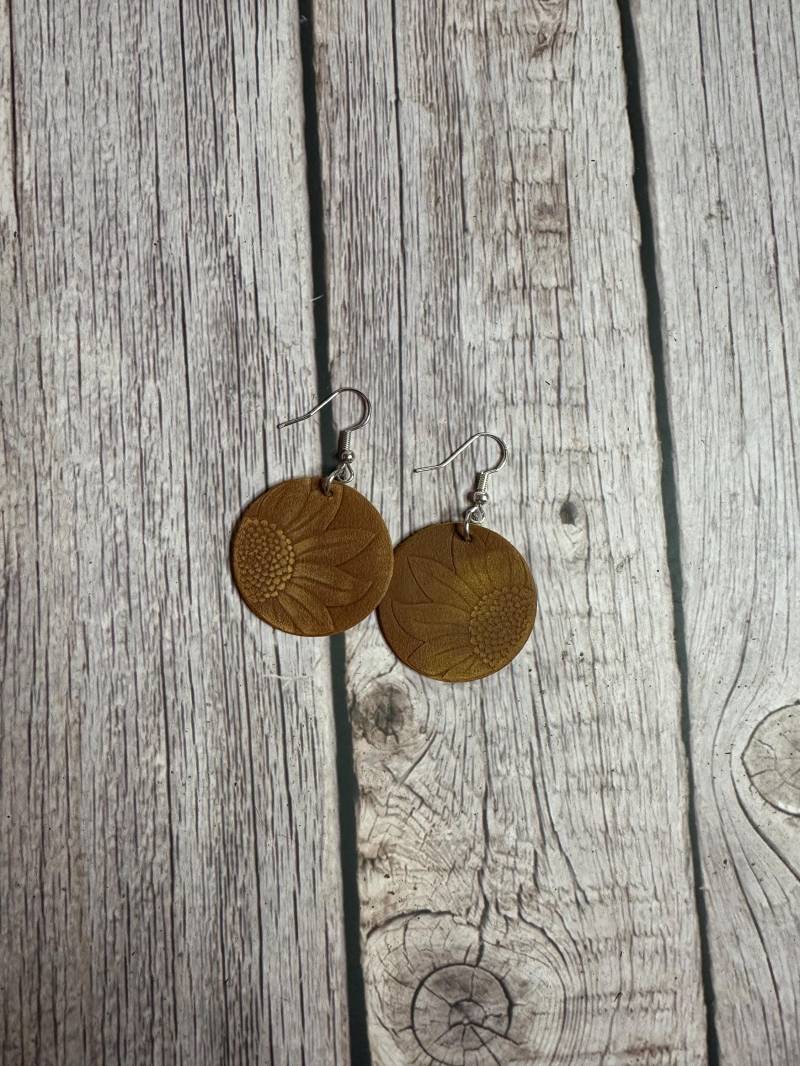 Die Sonnenblumenfeld Felder Ohrhänger von Etsy - camrynmscreations