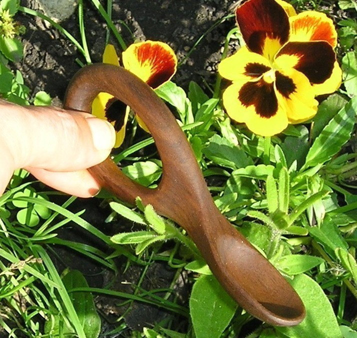 Handgeschnitzter Voller Wrap Griff-Baby-Löffel Handgeschnitzter Voller Wrap Griff-Baby-Löffel von Etsy - canadianwoodcrafts