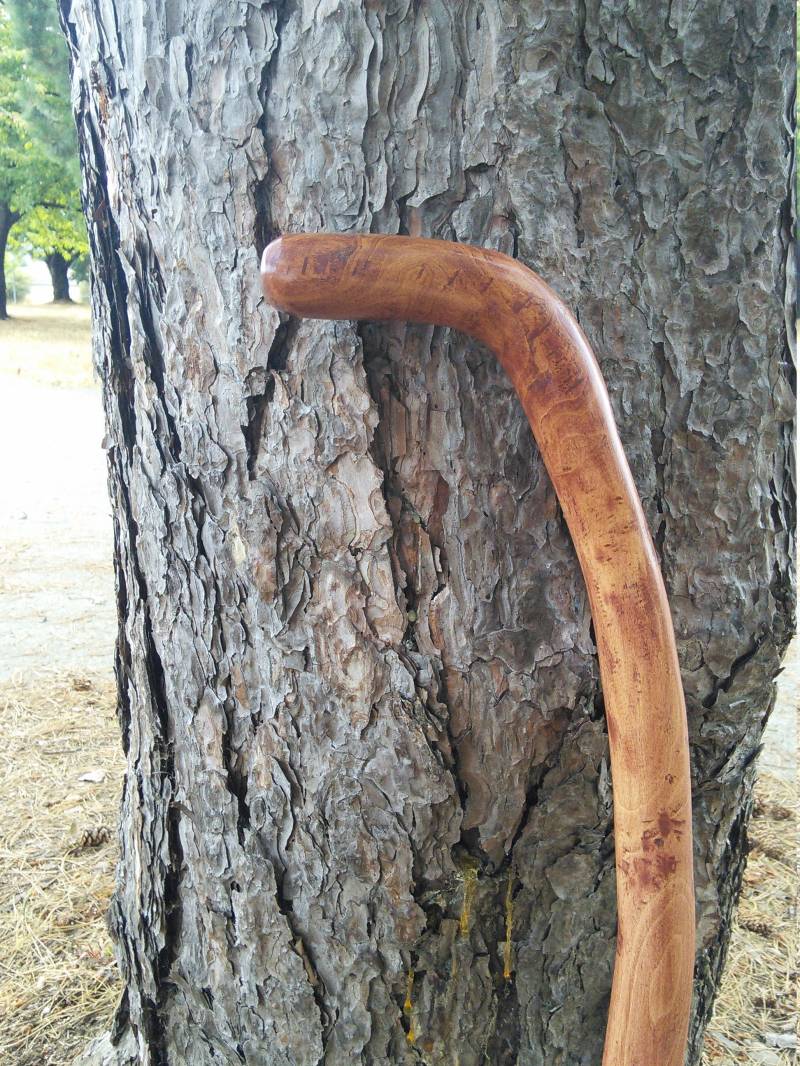 Cane Maple 34 "Antik Finish Reverse Grip von Etsy - canesUmake