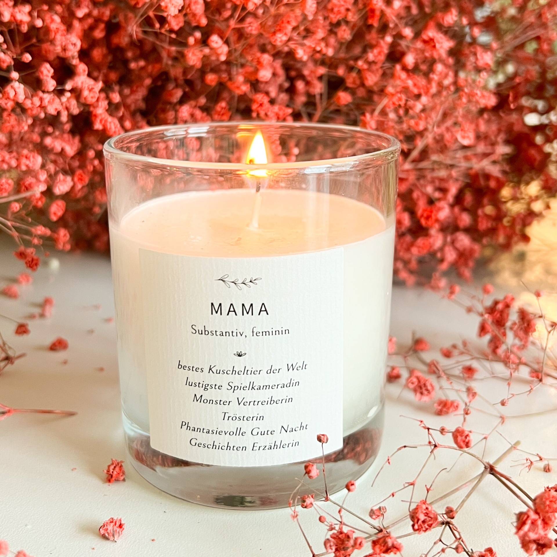 Duftkerze Mama von Etsy - celebrateandlive