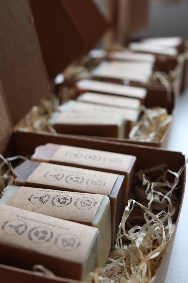 Soap Sample Box, Mini-Naturseifen, Gästeseifen, Vegan & Palmölfrei Mit Bio-Kakaobutter, Bio-Sheabutter, Pflegende Handgemachte Seife von Etsy - choicenaturseifen