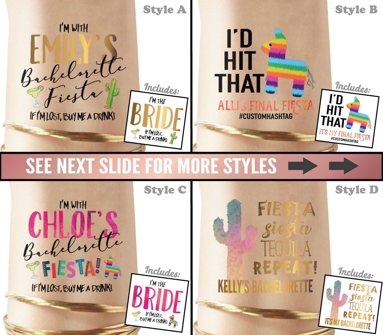 Mexiko Junggesellinnenabschied - Let's Fiesta Kaktus Motto Party Tattoos Brautparty Hochzeit Abschlussfiesta Nacho Schnitt Braut Mexiko Junggesellinnenabschied - Let's Fiesta Kaktus Motto Party Tattoos Brautparty Hochzeit Abschlussfiesta Nacho Schnitt Braut von Etsy - clevertattoos