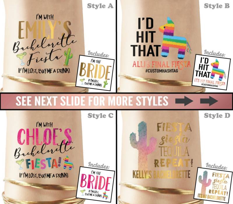 Mexiko Junggesellinnenabschied - Let's Fiesta Kaktus Motto Party Tattoos Brautparty Hochzeit Abschlussfiesta Nacho Schnitt Braut Mexiko Junggesellinnenabschied - Let's Fiesta Kaktus Motto Party Tattoos Brautparty Hochzeit Abschlussfiesta Nacho Schnitt Braut von Etsy - clevertattoos