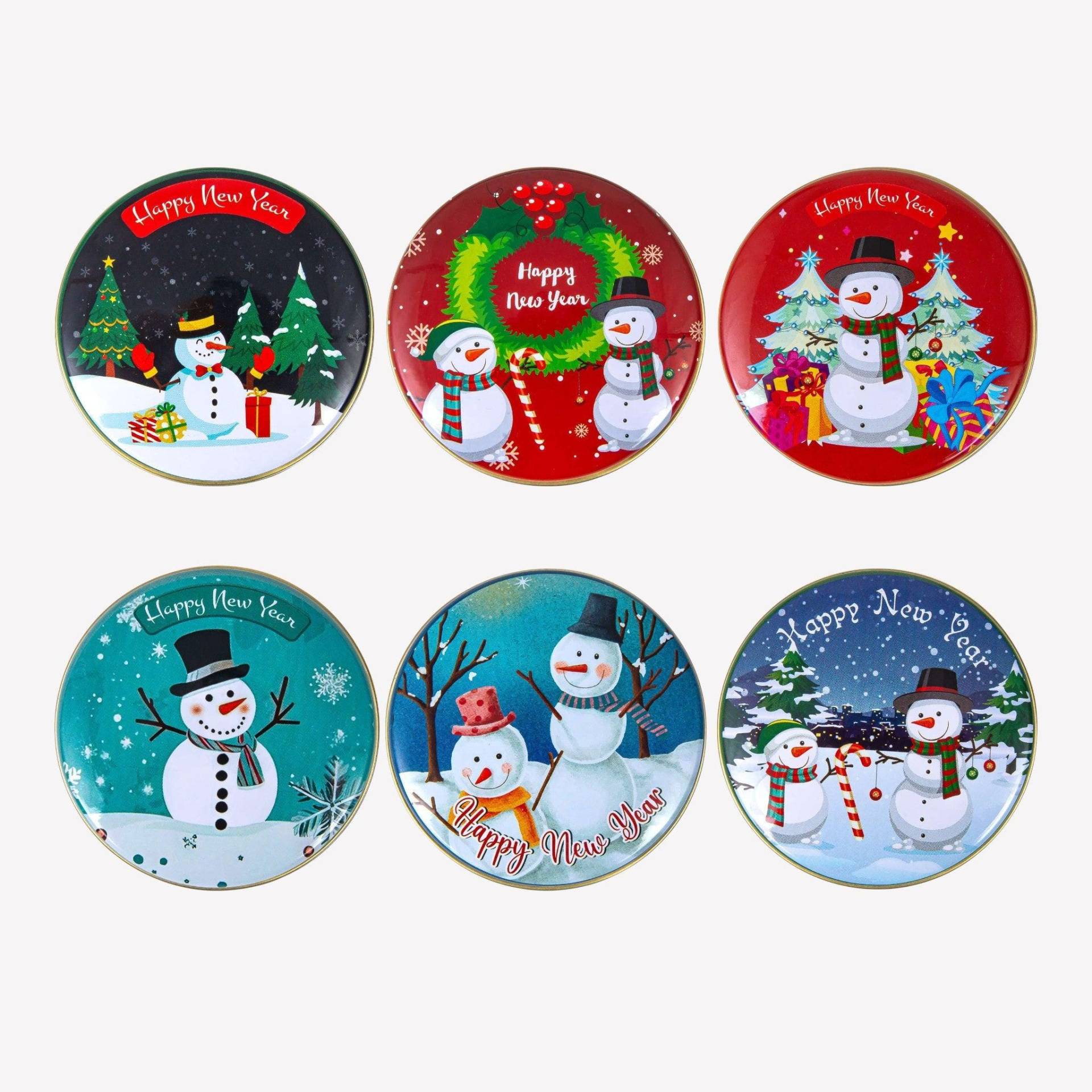 Natürliche Olivenölseife in Festlicher Metalldose - 6Er Set Schneemänner Duftmix Natürliche Olivenölseife in Festlicher Metalldose - 6Er Set Schneemänner Duftmix von Etsy - cotonIQ