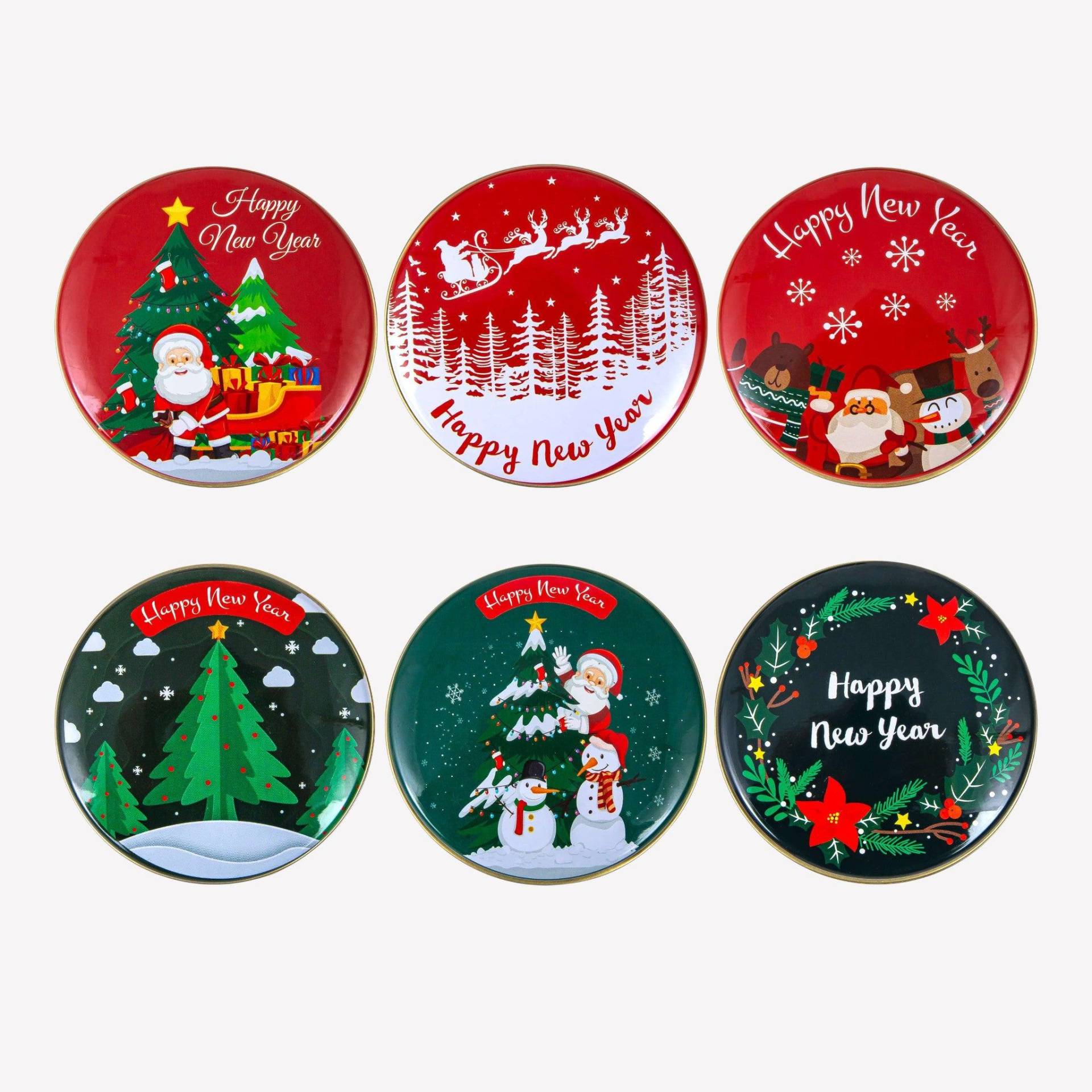 Natürliche Olivenölseife in Festlicher Metalldose - 6Er Set Weihnachtsmotive Duftmix Natürliche Olivenölseife in Festlicher Metalldose - 6Er Set Weihnachtsmotive Duftmix von Etsy - cotonIQ
