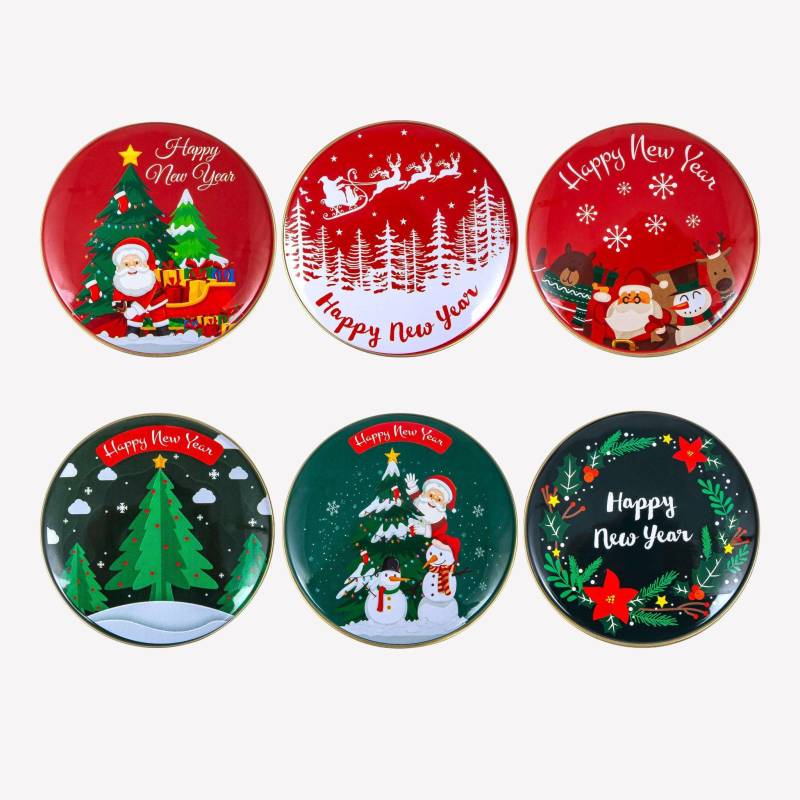 Natürliche Olivenölseife in Festlicher Metalldose - 6Er Set Weihnachtsmotive Duftmix Natürliche Olivenölseife in Festlicher Metalldose - 6Er Set Weihnachtsmotive Duftmix von Etsy - cotonIQ